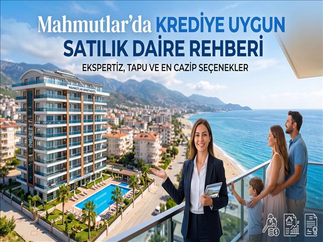 Mahmutlar Krediye Uygun Satılık Daire Rehberi (2026)