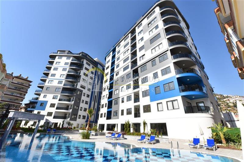 Alanya Kleopatra Konak’ta 2+1 Full Eşyalı Daire – Açık/Kapalı Havuz