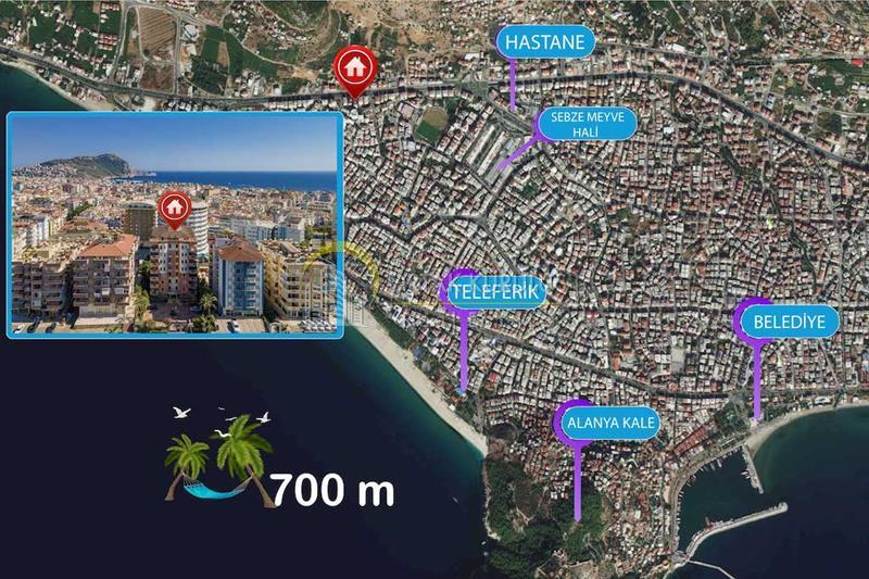 property for sale Alanya Center 81225