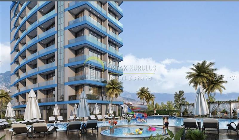 Alanya Avsallar’da 1+1 Sıfır Eşyalı Daire – Havuzlu Site