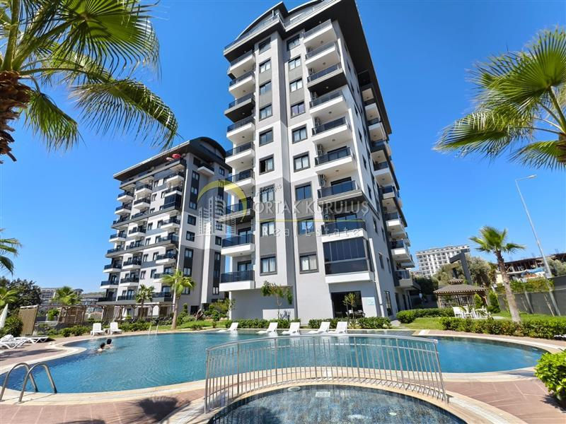 Avsallar Seda Park Residence 1+1 Apartment for Sale – Sea View