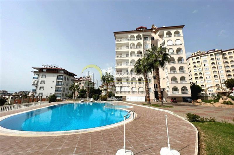 Alanya Cikcilli Alkale Sitesi Satılık 2+1 Deniz & Kale Manzaralı