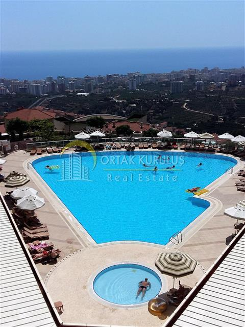 Alanya Kargıcak Gold City’de Dağ Manzaralı 2+1 Satılık Daire