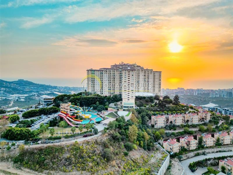 Alanya Kargıcak 3+1 Deniz Manzaralı Full Eşyalı Satılık Daire