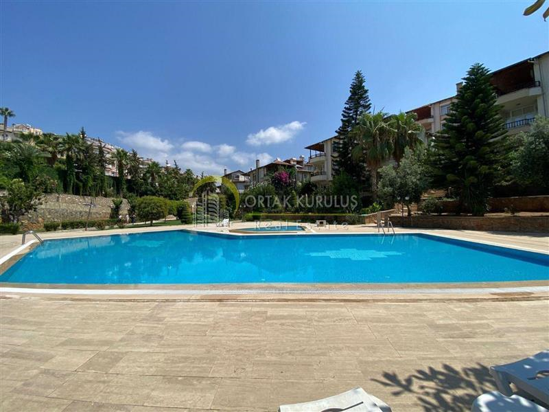 Alanya Kestel'de Satılık Deniz Manzaralı 3+1 İkiz Villa | Kod 6653