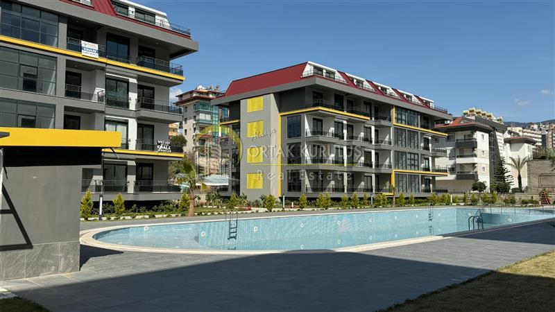 Alanya Kestel Botanik Garden Satılık 1+1 | Denize 200m | Yeni Bina