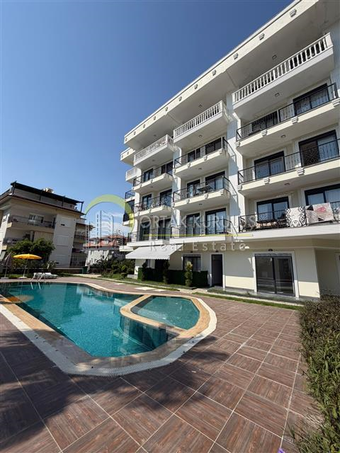 Kestel Version Apartment for Sale 1+1 | 2025 Construction, 400m to the Sea, 2nd Floor