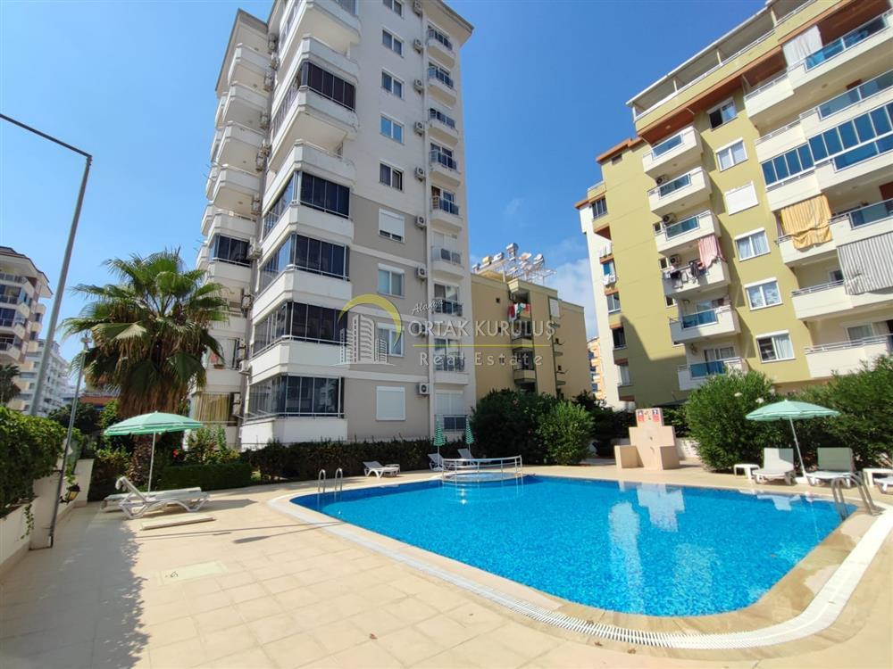 1+1 Fully Furnished Apartment 200 Meters from the Sea in Mahmutlar | Floria Park