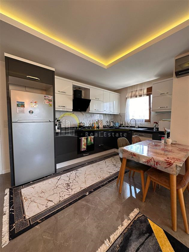 Mahmutlar Alanya: 2+1, Voll möblierte, 115m² Luxuswohnung | Hayat Residence