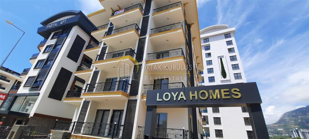 Alanya Mahmutlar’da 1+1 Yeni Daire, 50m², Denize 700m | Loya Homes