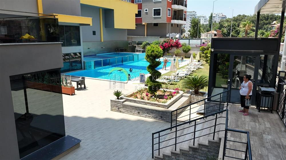 Möblierte 2+1 Wohnung zum Verkauf in Alanya Mahmutlar - Aydemir Park Residence