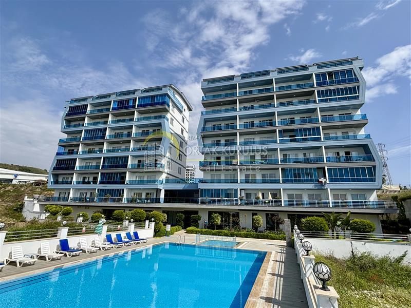 Mahmutlar'da Manzaralı 1+1 Daire – Exodus Residence, Full Eşyalı