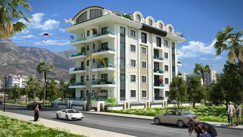 Mahmutlar’da Zodiac 1 Sitesinde 1+1 Eşyalı Satılık Daire