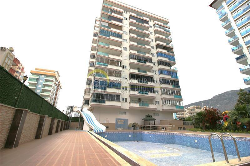 Mahmutlar Mydom Residence'ta 1+1 Kiralık Eşyalı Daire