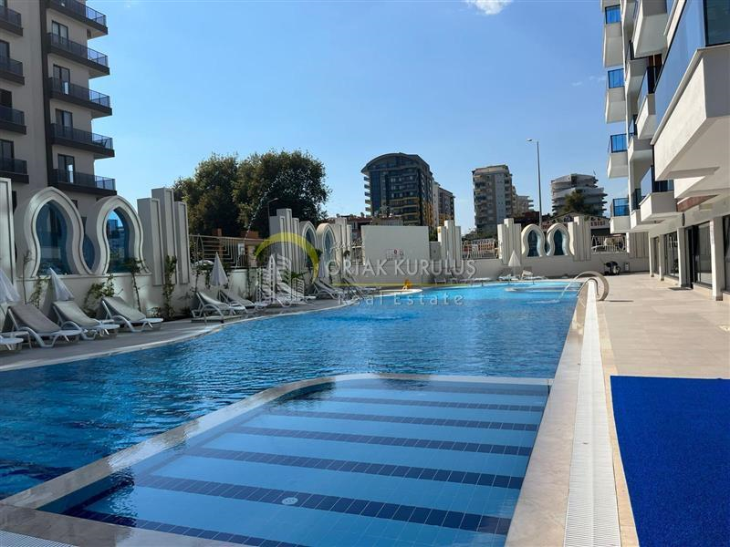 Alanya Mahmutlar Yekta Blue 4’te Eşyalı 2+1 Satılık Lüks Daire