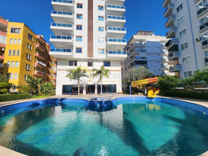 Alanya Mahmutlar'da Deniz Manzaralı 2+1 Eşyalı Daire | 100m²
