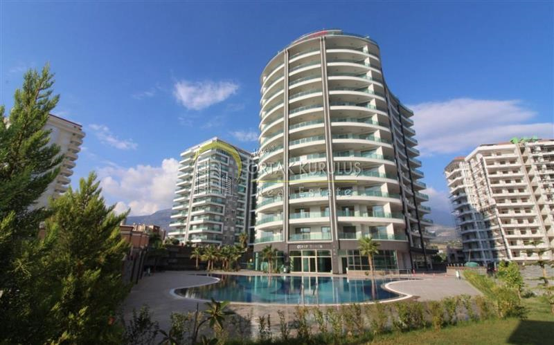 Fully furnished 1+1 apartment in Ceray Tower, Mahmutlar, Alanya | 500m from the sea