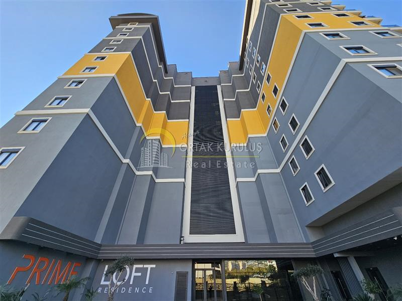 Alanya Mahmutlar Prime Loft 1+1 stan na prodaju – Pogled na more