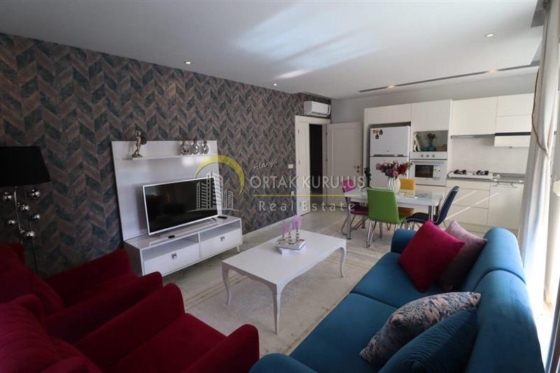 Alanya Mahmutlar Akdeniz AVM Yakını 2+1 Eşyalı Satılık Daire