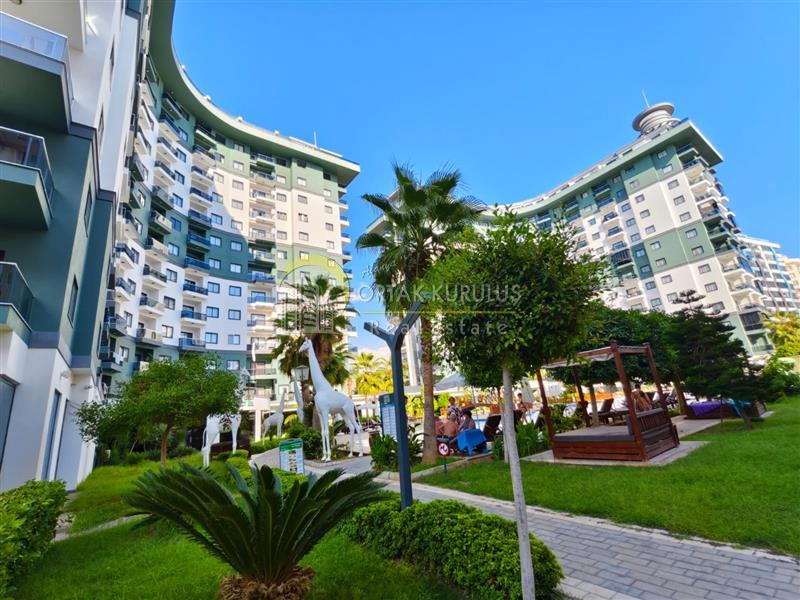Serenity Residence Alanya 2+1 Daire, Deniz Manzaralı, Eşyalı