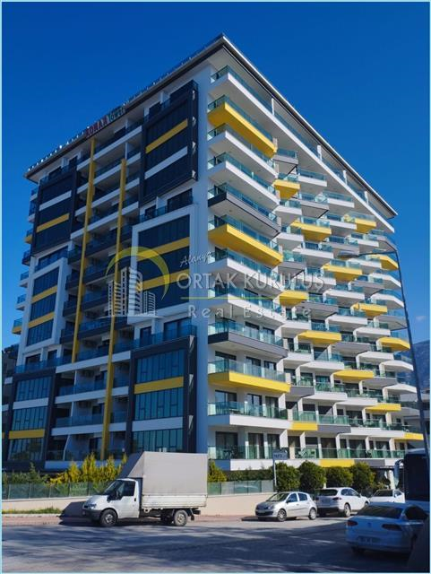 Mahmutlar Konak Seaside Tower 1+1 Deniz Manzaralı Full Eşyalı