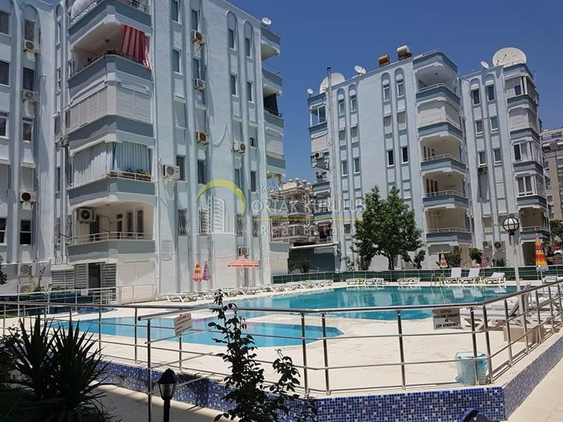 Mahmutlar Çağlayan Sitesi 1+1 Eşyalı Daire – Denize 75m