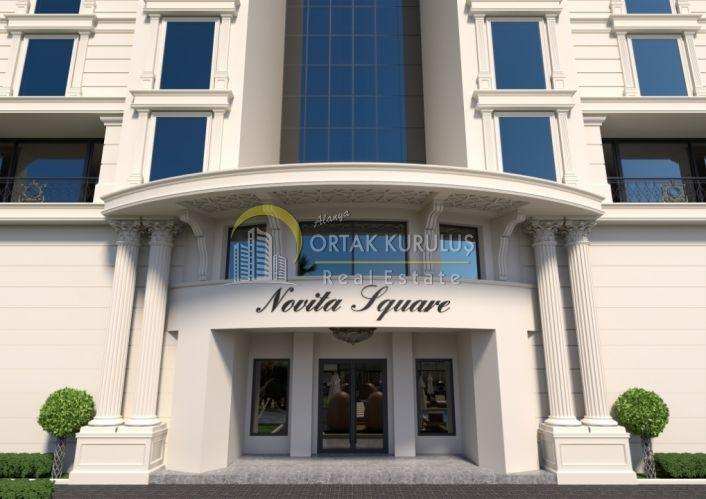 Mahmutlar Novita Square 1+1 Eşyalı Satılık Daire 60 m²