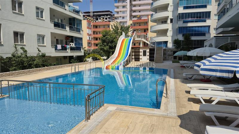 Alanya Mahmutlar til salg møbleret 2+1 duplexlejlighed | Vivamus Residence