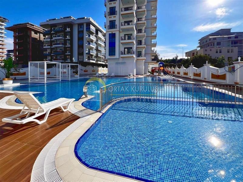 Alanya Mahmutlar Volantis Tower Satılık 1+1 Eşyalı Lüks Daire - 57m²