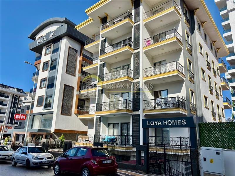 Loya Homes | Alanya Mahmutlar Satılık 1+1 Daire - Eşyalı & Sosyal Alanlı