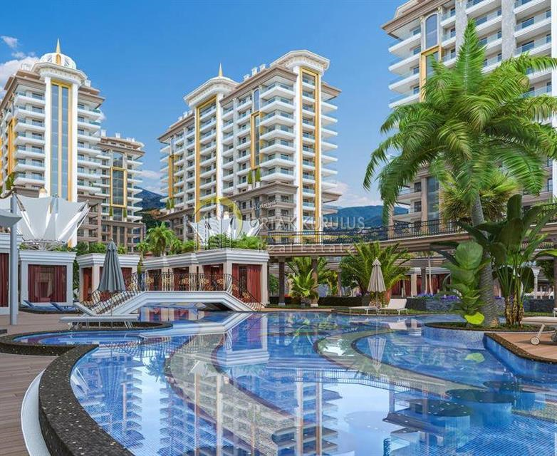 Yekta Kingdom Premium Satılık 1+1 | Havuz Manzaralı Lüks Daire