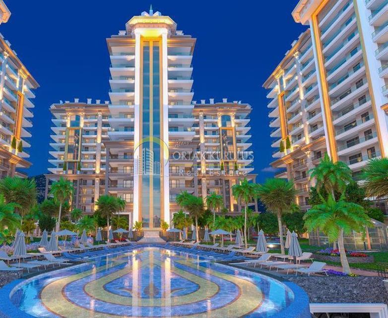 Yekta Kingdom Premium Satılık 1+1 Daire | Alanya Mahmutlar - Kod 6825