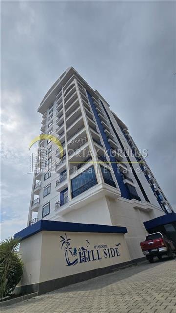 Hill Side Residence Mahmutlar For Sale 1+1 Apartment | Code 6851