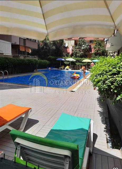 Mahmutlar Tuesday Market For Sale 1+1 | 300m to the sea | With two balconies | Code 6979