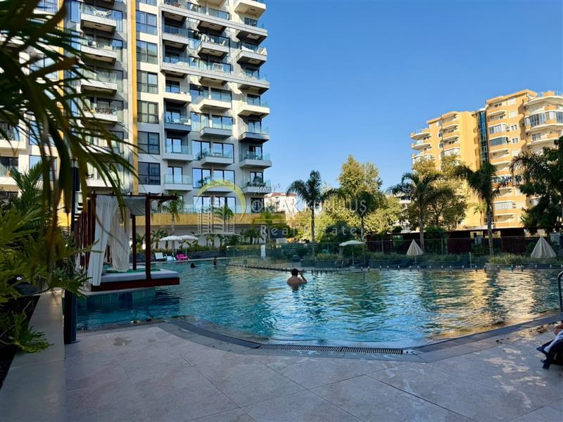 Mahmutlar Cebeci Towers Satılık 1+1 | Denize Sıfır & Deniz Manzaralı 6. Kat