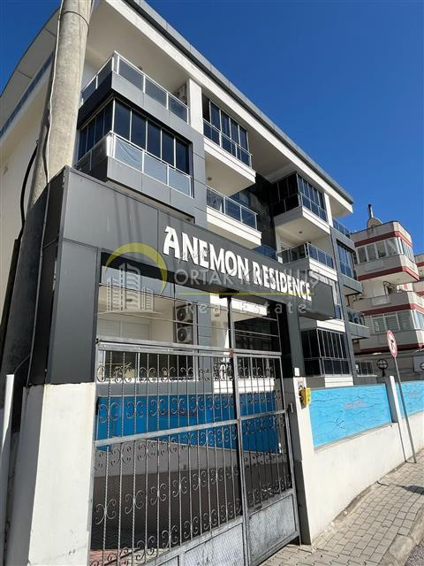 Furnished 1+1 Apartment in Cleopatra Anemon Residence | 300m to the Sea