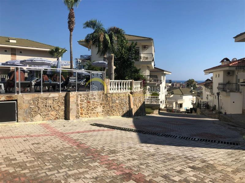 Alanya Cikcilli Utopia Residence For Sale 2+1 Apartment | Castle and Sea View