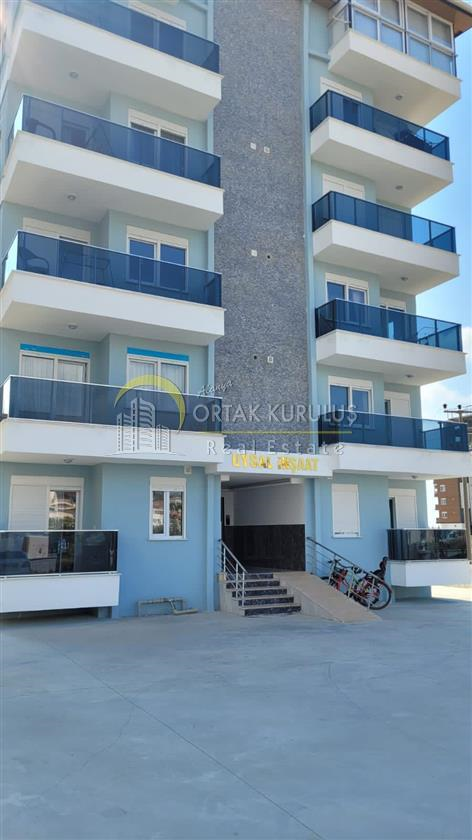 Alanya Gazipaşa Uysal Construction Furnished 1+1 Apartment for Sale