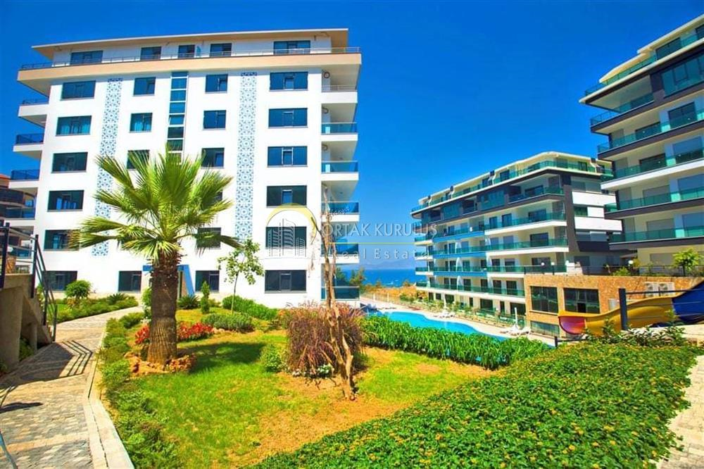 Luxury Apartment with Sea View for Sale in Kargıcak
