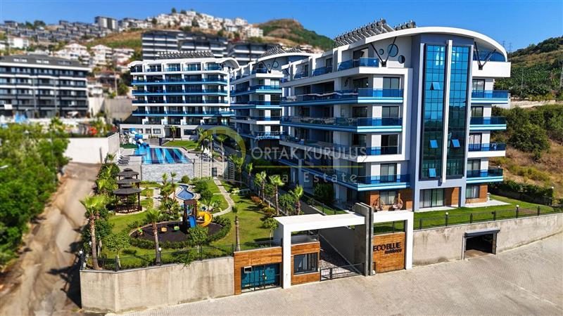 Kargıcak Eco Blue Residence 3+1 lägenhet till salu - Antalya Alanya.