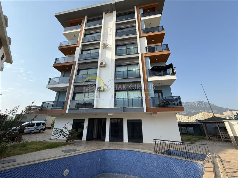2+1 Zero Apartment in Alanya Kargıcak - 200 Meters to the Sea