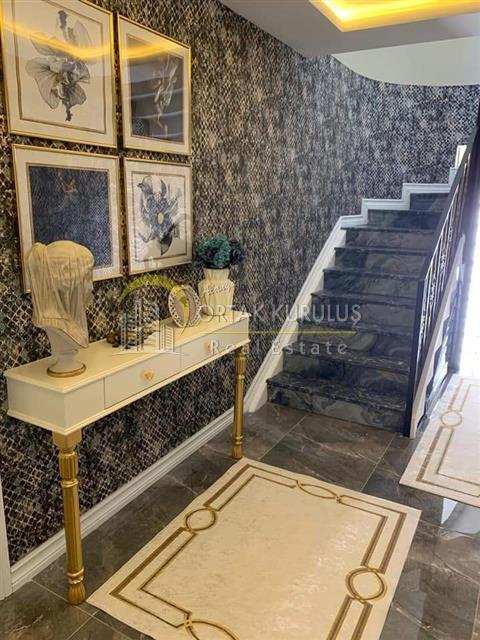 Alanya Kargıcak For Sale Luxury Villa | 4+1 Sea and Castle View Private Pool with Sauna