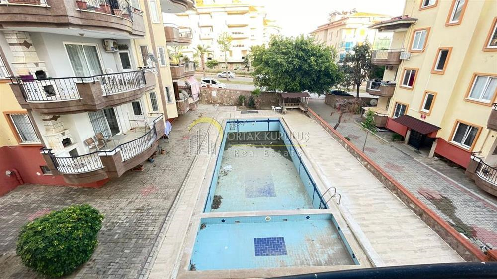 Alanya Kestel Aydoğan Sitesi Møbleret Lejlighed til Salg