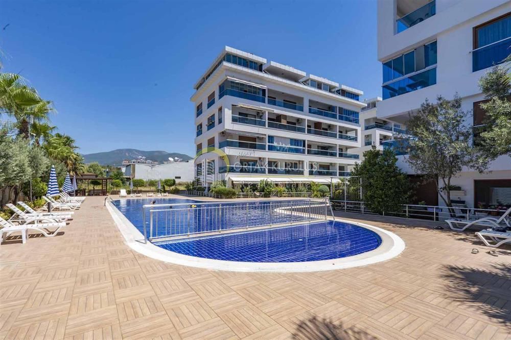 Furnished 1+1 Apartment for Sale at Alanya Kestel Doğanay Residence