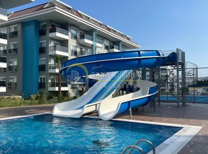 Kestel' with Sea View 2+1 Duplex - Pool Facing Apartment