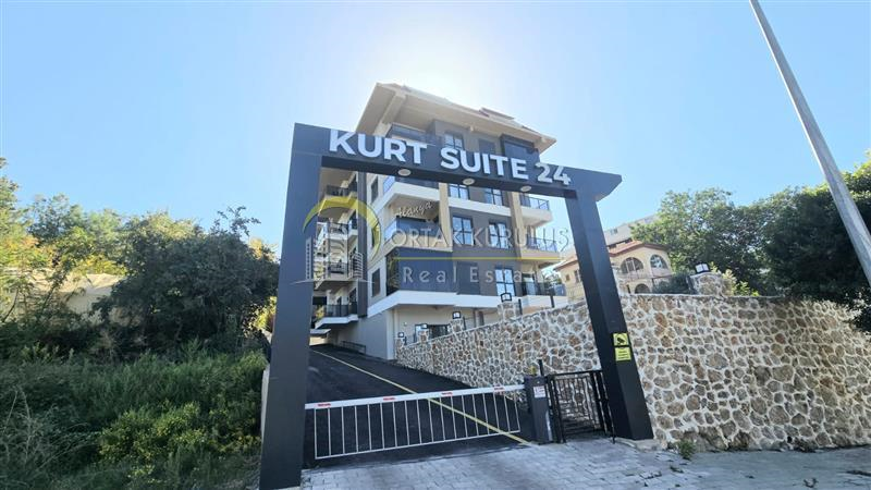 Kurt Suite 24 Kestel Alanya’da 1+1 Kiralık Daire – Denize 200 m
