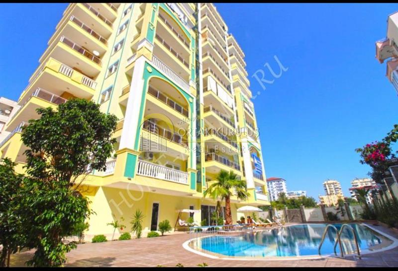 Alanya Mahmutlar Barbaros Street 2+1 Apartment - 150 Meters to the Sea