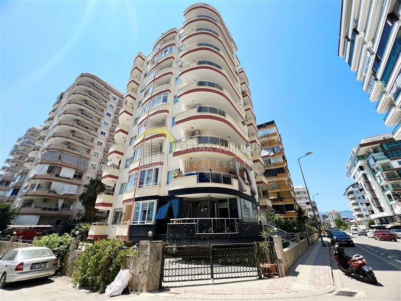 Furnished 2+1 Apartment on Atatürk Avenue in Alanya Mahmutlar | Open Pool, Security, Close to the Sea!