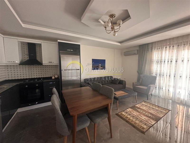 Mahmutlar Hayat Residence möblierte Wohnung zum Verkauf.