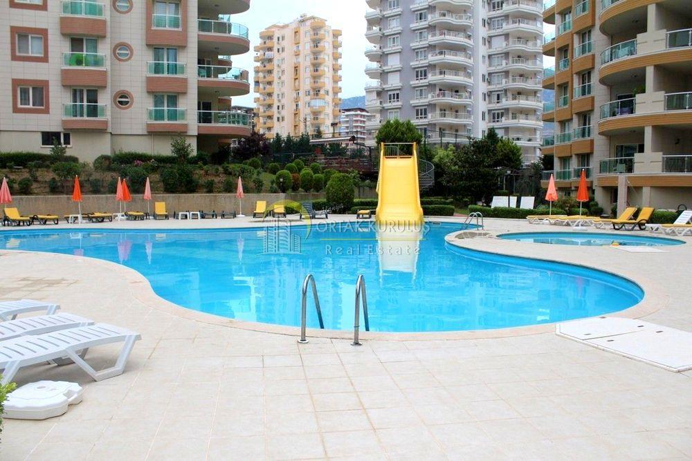 Alanya Pamphylia Residence Furnished 1+1 Apartment for Sale